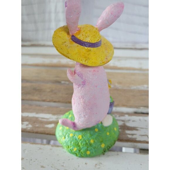 Midwest Cannon falls Easter bunny rabbit chick spring decor shabby chic David Wa - Picture 6 of 9